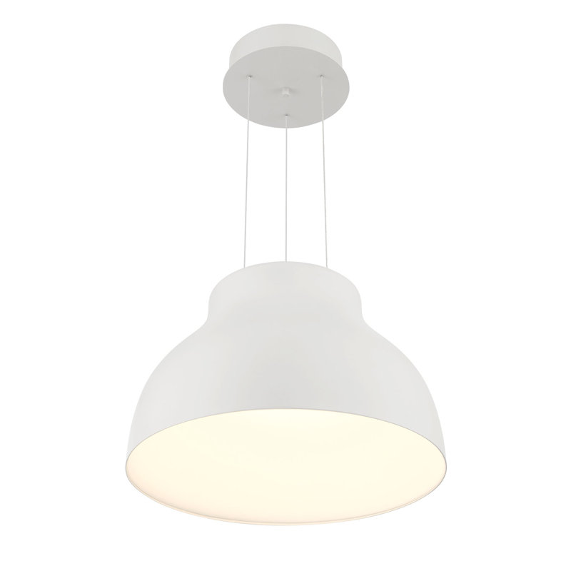 Giuliani 1 - Light LED Single Pendant, White