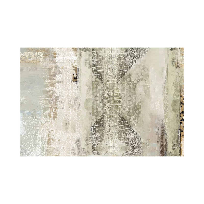 Intricate by Tom Reeves - Painting on Canvas, 30.48cm H x 45.72cm W x 1.91cm D, Wrapped Canvas