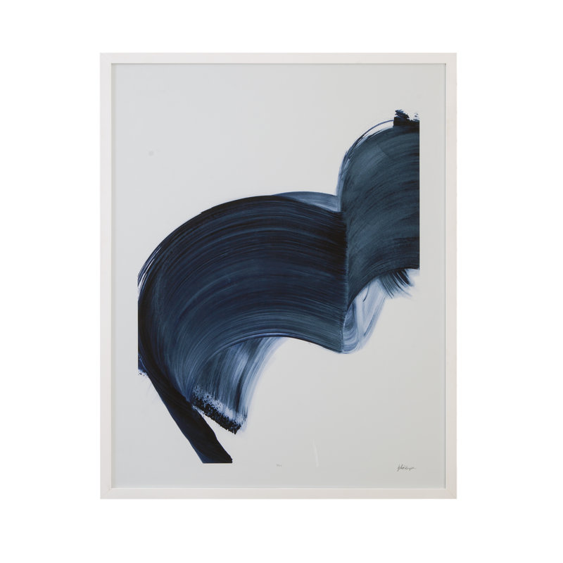 «Passing Waves IV», reproduction encadrée
