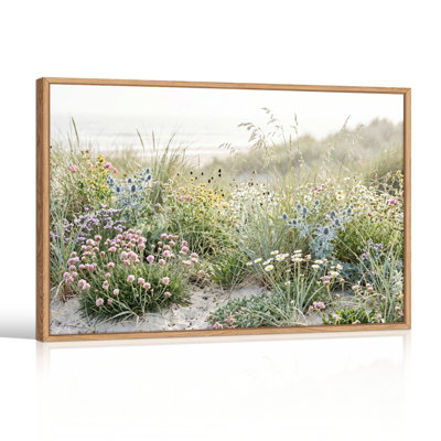 Ensemble de 1 tableau sur toile Fleurs sauvages