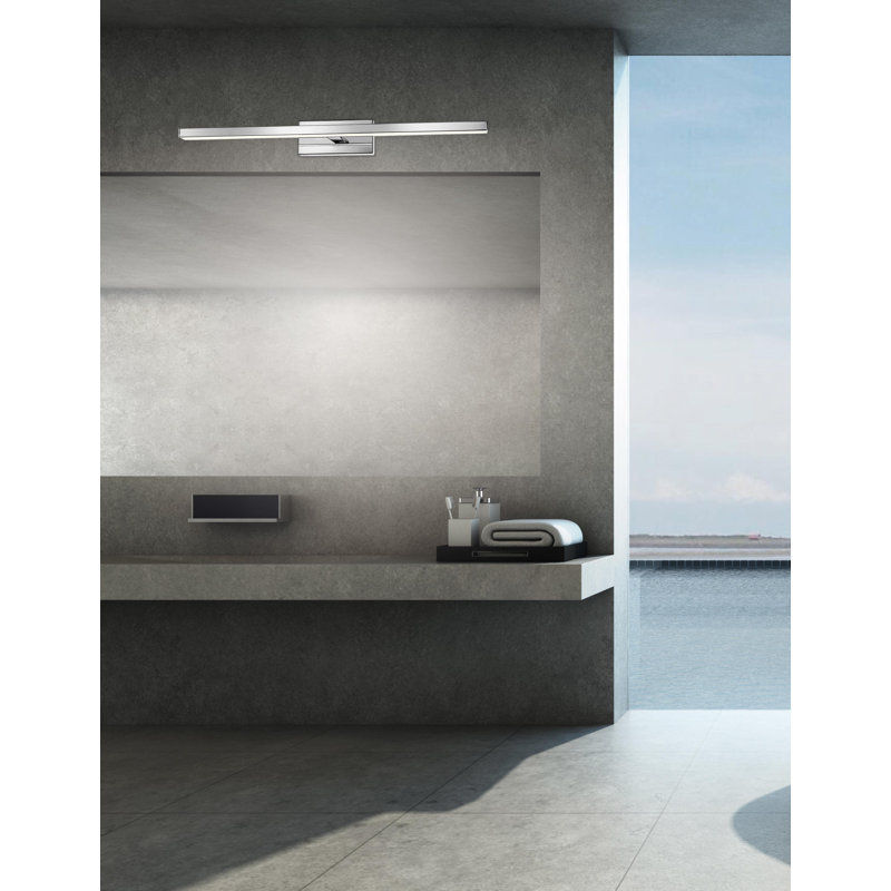 Modena 1 -Light Hardwired LED Wall Mounted Picture Light, 7.5cm H x 63cm W x 9cm D