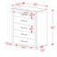 Commode 5 tiroirs Avenlee