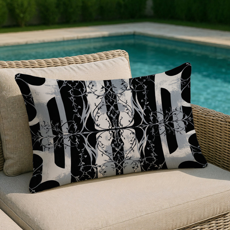 Eclipse Indoor And Outdoor Pillow, Rectangle 20"H x 14"W