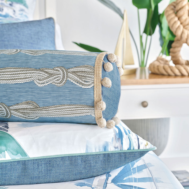 Miramar Bolster Pillow Cover & Insert