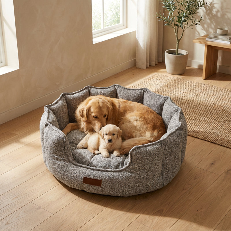 Lit pour chien LuxePaws, 36.2" W, Grey