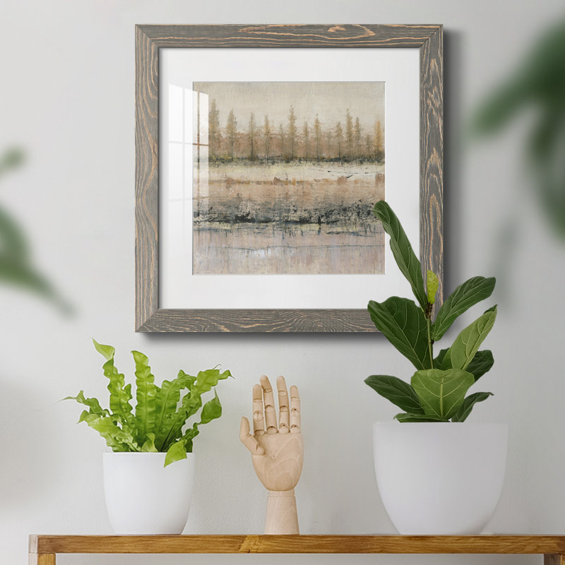 «What Lies Beneath I», reproduction encadrée de qualité supérieure - prête à être accrochée, H 31,5 po x l 31,5 po x P 1,5 po