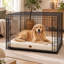 Coussin orthopédique pour chien 91 x 69 cm avec housse imperméable lavable
