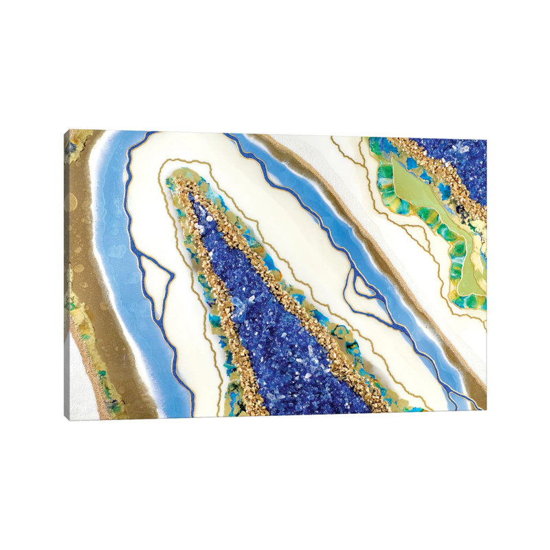 Senderos A Grecia by Goga Studio - Wrapped Canvas Painting, 20.32 cm H x 30.48 cm W