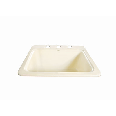 Big Horn 25'' L x 22'' W Drop-In Laundry Sink