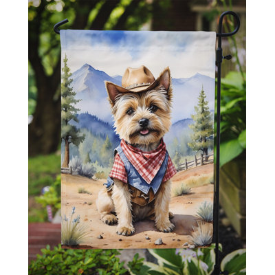 Drapeau Cowboy Welcome Garden