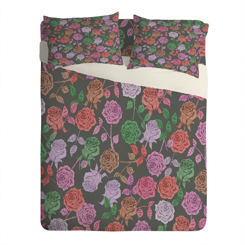 Taie d’oreiller roses, Rétro, Très grand