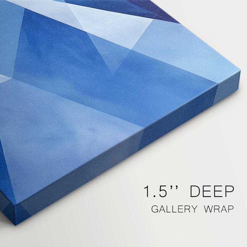 Abstract Series 1 #LX-Gallery Wrapped Canvas, 20" H x 40" W