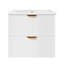 Meuble-lavabo mural moderne à 2 tiroirs-1803640995
