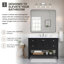 Ensemble de meuble-lavabo simple 48 po Bonsai-1438372758