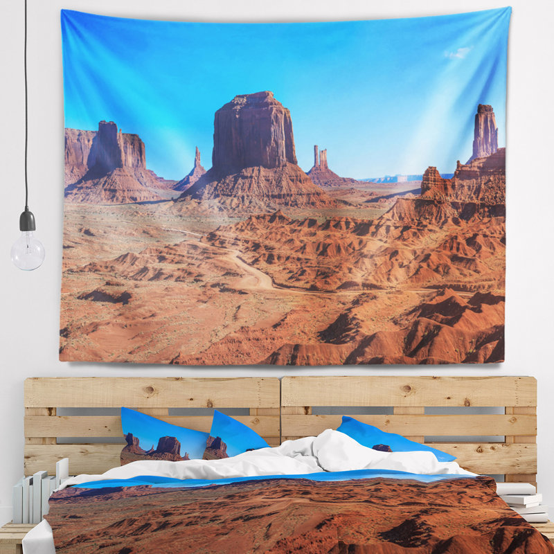 Tapisserie «Landscape Monument Valley National Park», H 32 po x l 39 po
