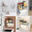 Wall-Mount Bamboo Paper Towel Holder With Shelf