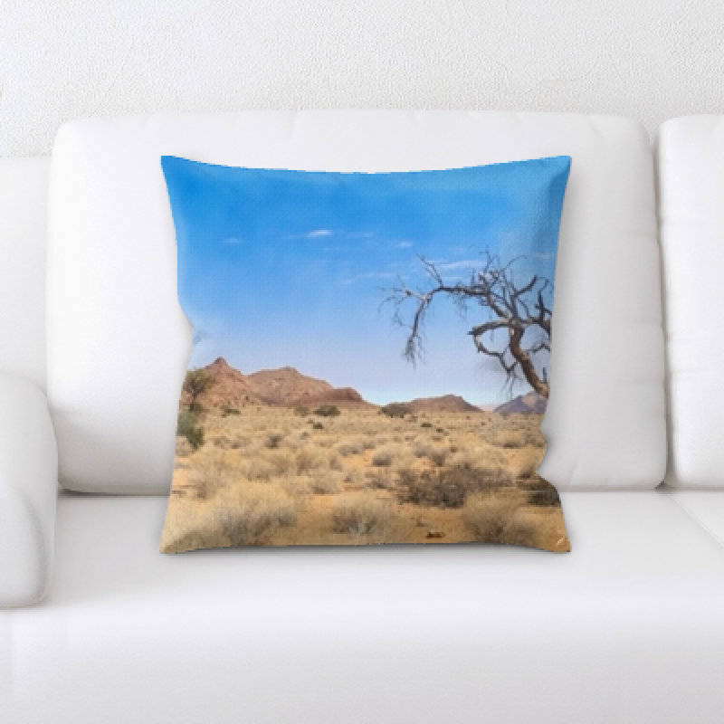 Desert 2 Throw Pillow