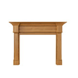 Grant Traditional Wood Fireplace Mantel Surround Kit Includes Wooden Mantel Surround & Shelf