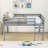 Twin Loft Bed With Ladder-113140165