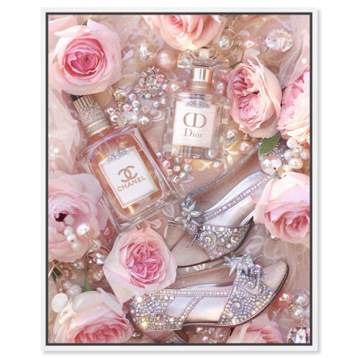 Sparkling Glam Arrangement Canvas Fashion Art by