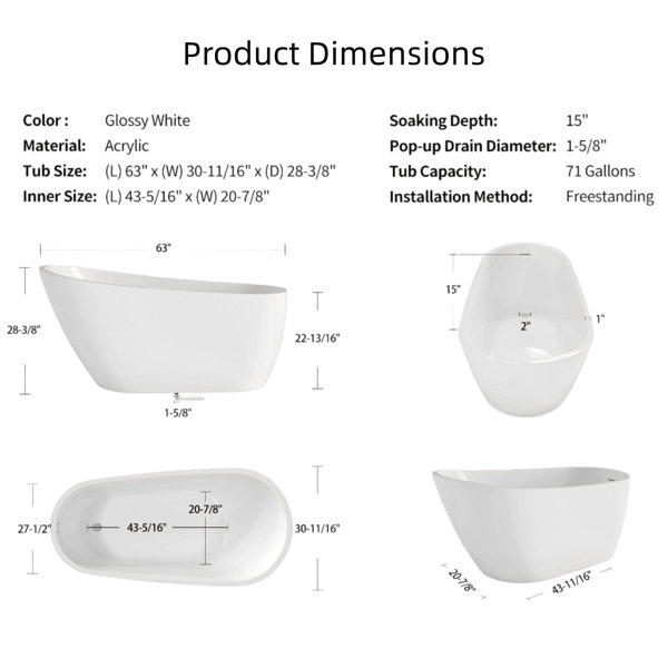 Dimensions du produit
