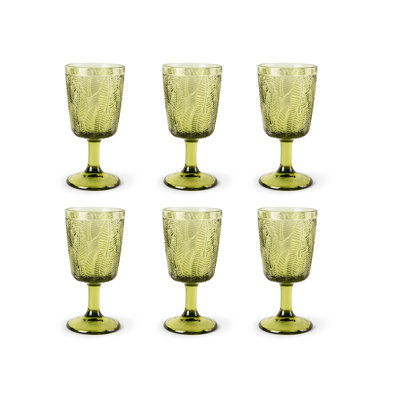 Leaf 300ml Handmade Goblet Set