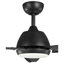 Ventilateur de plafond standard Oriole de 60 po à 3 pales avec éclairage DEL, chaînette et ensemble d'éclairage inclus-498428649