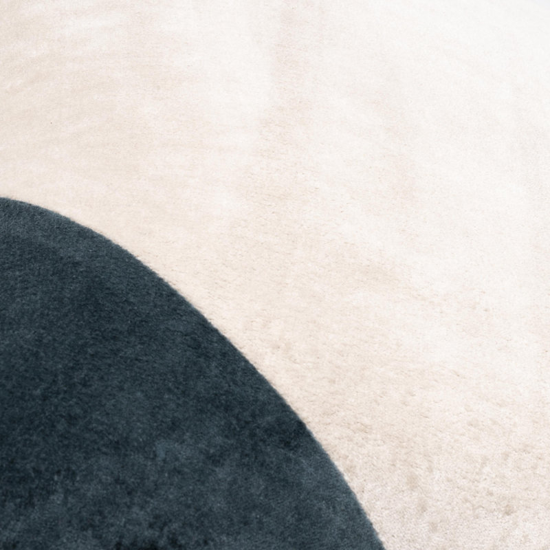 Coussin en coton Denny, 20 po x 20 po, Housse de coussin seulement - sans coussin, Écume de mer