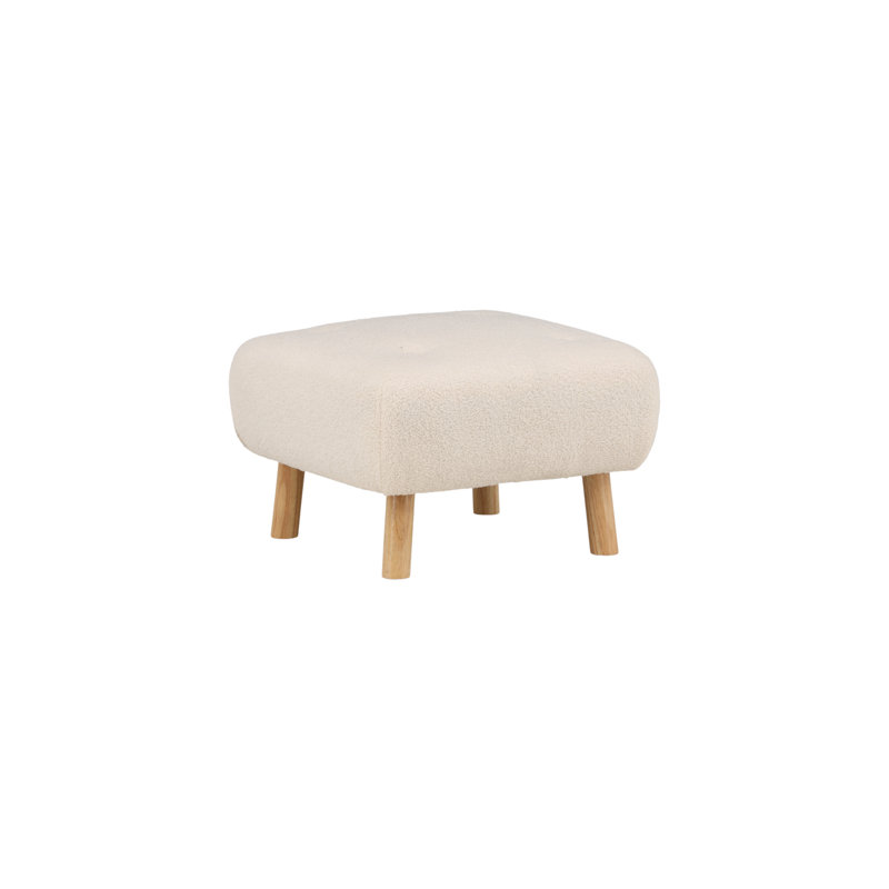 60cm Wide Solid Colour Pouffe Ottoman