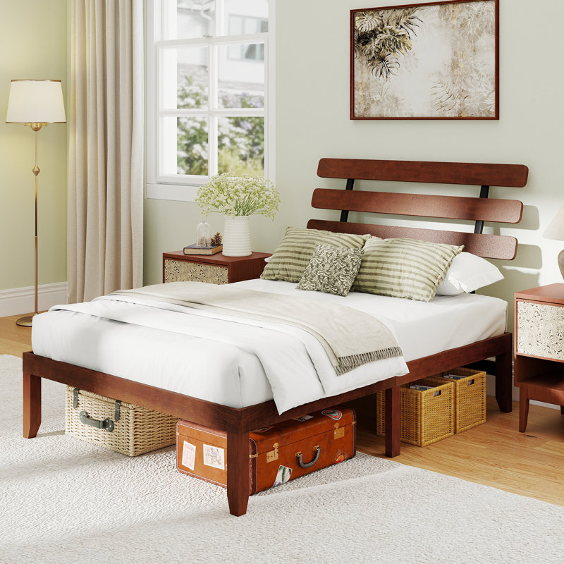 Bed, Brown, Double (4'6)
