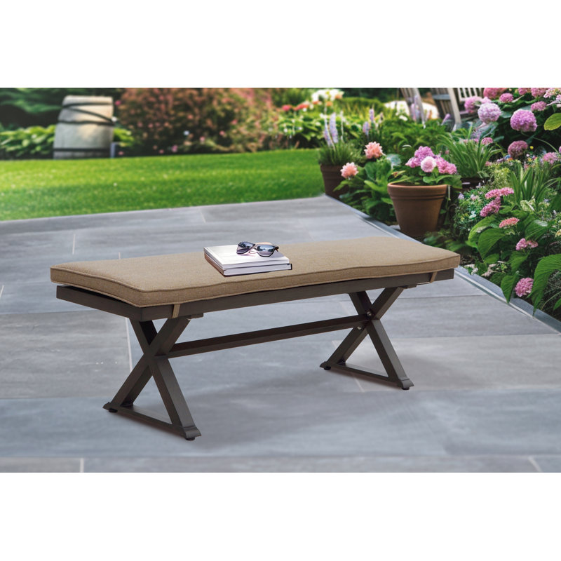 Nicolay Aluminum Outdoor Bench