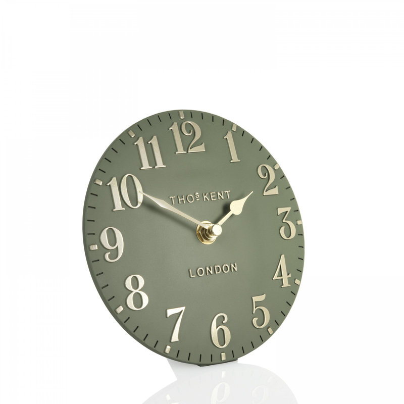 Metal Mantel Clock