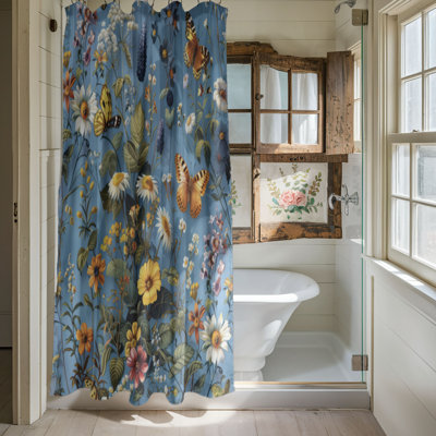Meadow Petal - Premium Shower Curtain