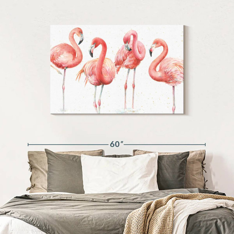 Brampt Gracefully Pink VIII, 30" H x 45" W