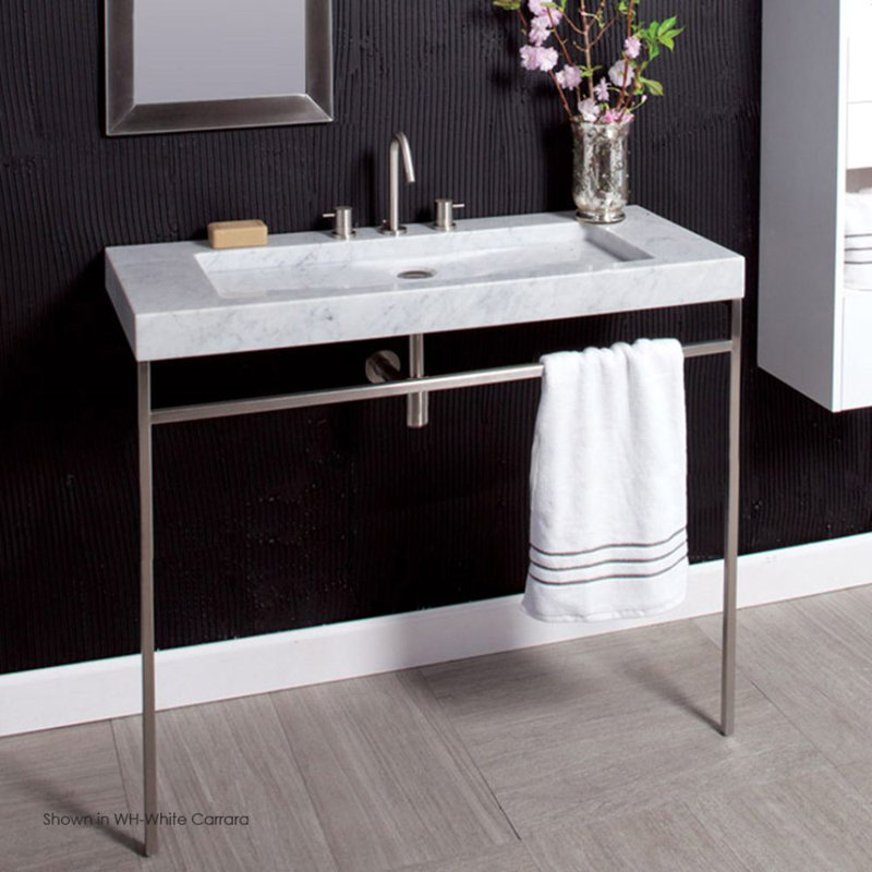 Aquastand Sink Stand Only, Brushed Stainless Steel