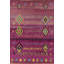 Tapis mauve unique de 12 pi 3 po x 8 pi 9 po