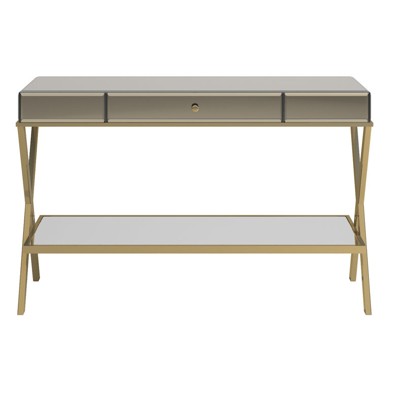Console 47,5 po Chanae, Champagne doré