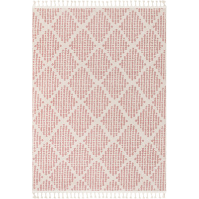Loop-De-Loop Geometric Synthetic Area Rug