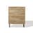 Mid-Century Modern Wave 4-Drawer 31.5-Inch Wide Accent Chest