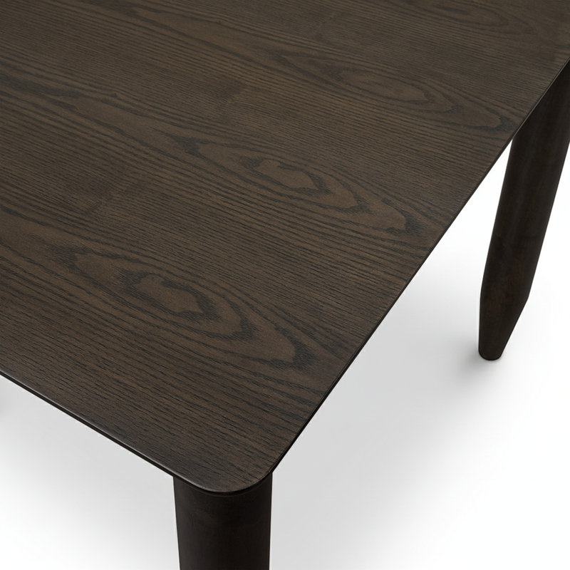 Badgery 47.2" Dining Table with Rubberwood Frame
