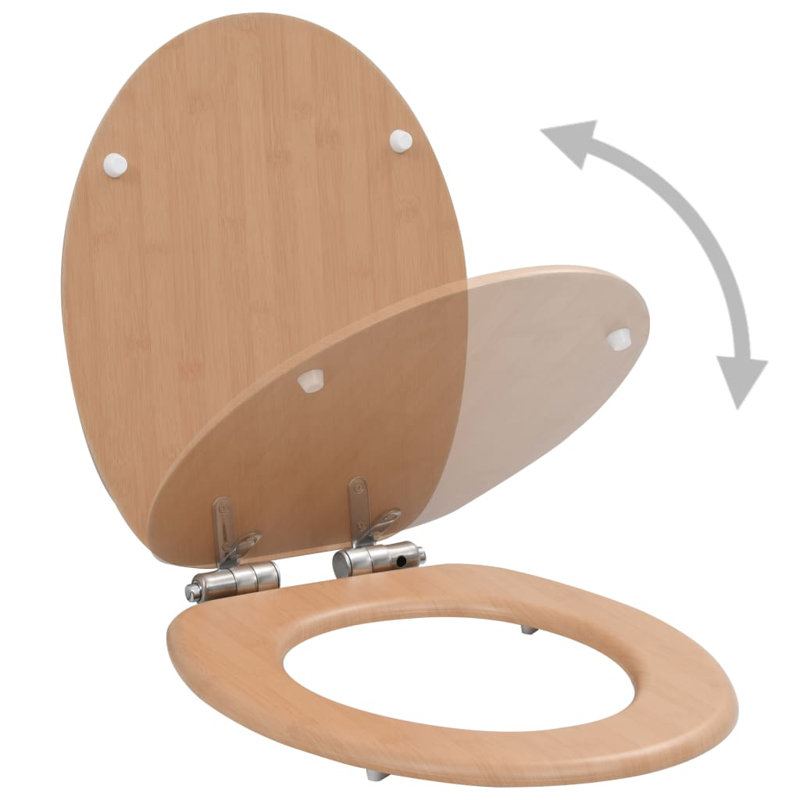 Peloquin Soft Close Round Standard Toilet Seat