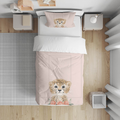 Lil Leopard Decorative Lightweight Comforter Set
