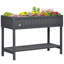 Wood Raised Garden Bed