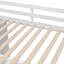Lit mezzanine double en bois