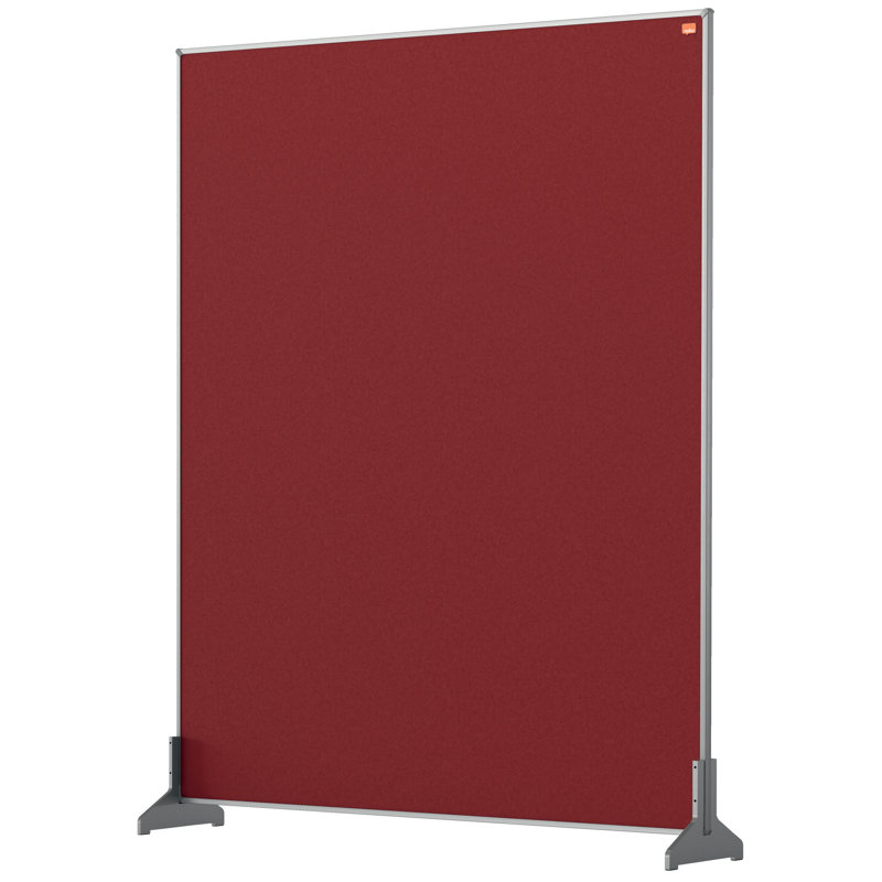 Amboy Office Partitions, Red, 100cm H x 55cm W x 30cm D