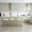Modern Upholstery PU Leather Bar Stools with Chrome Legs-1641474440