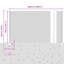 140 cm H x 5000 cm W Plastic Fencing Kits Fencing