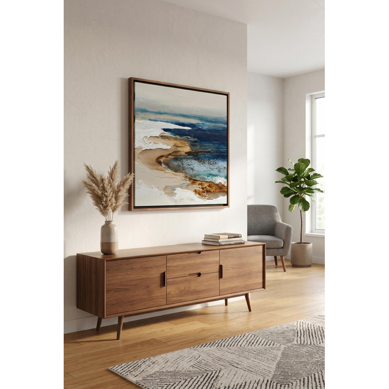 Tide and Terrain, 20" H x 20" W