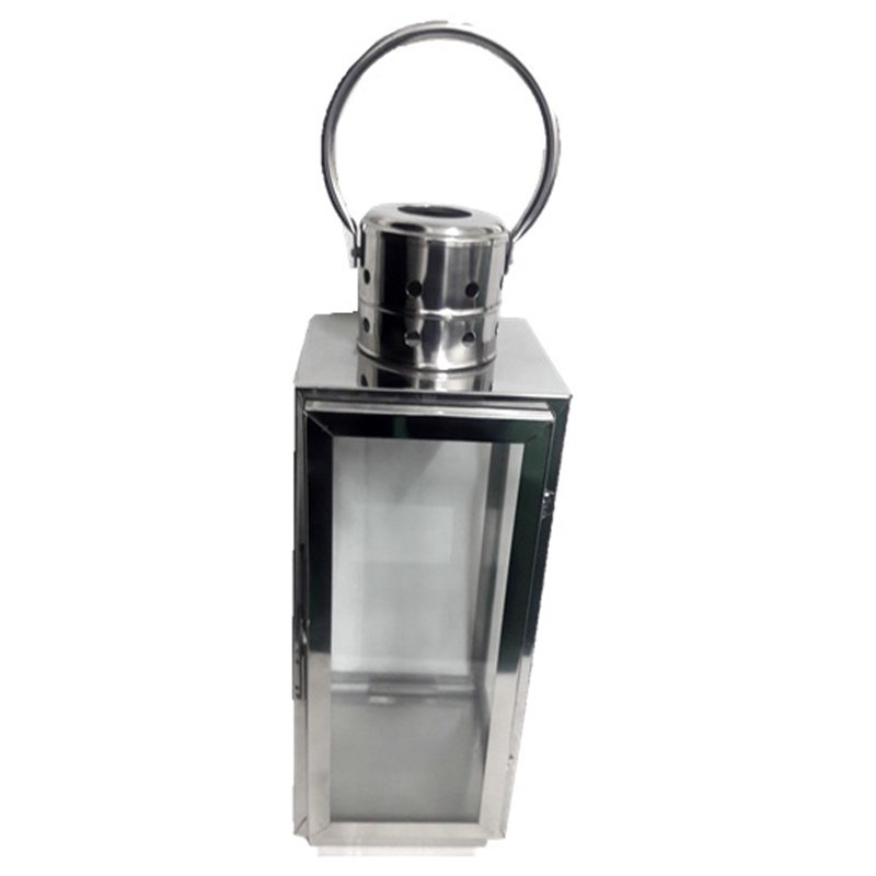 Lanterne murale en verre 16 "