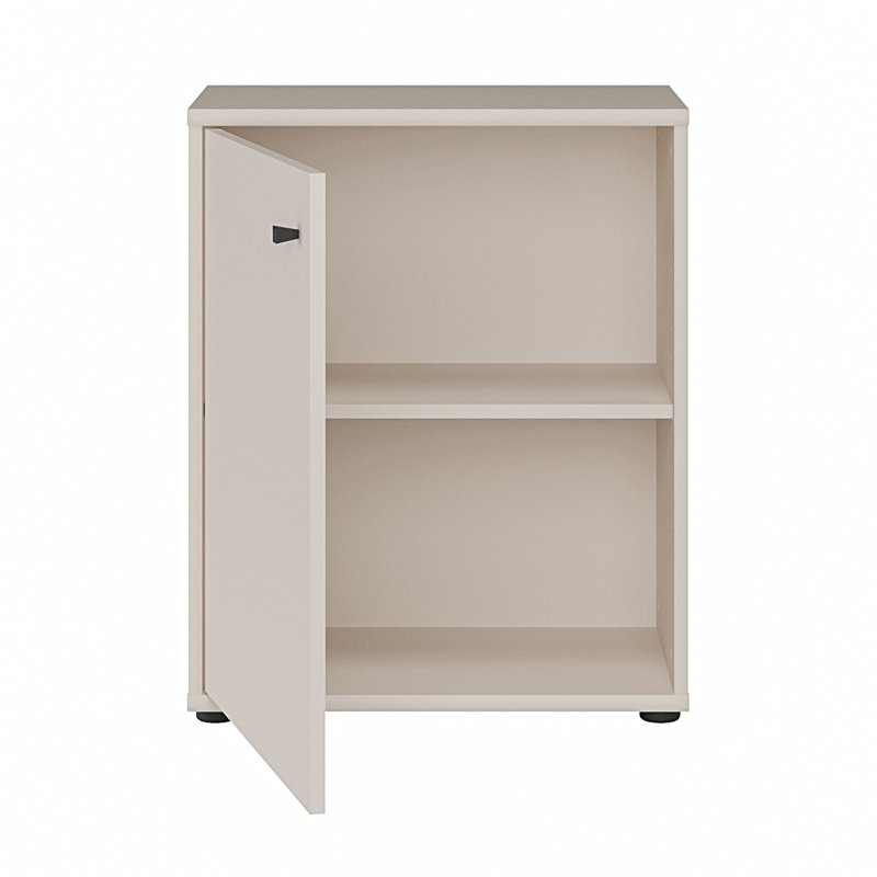 Tekita Rectangle Accent Cabinet, 66.3cm H x 54cm L x 34.8" D, Beige